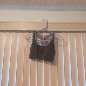 Reebok Gray  Small Sports Bra